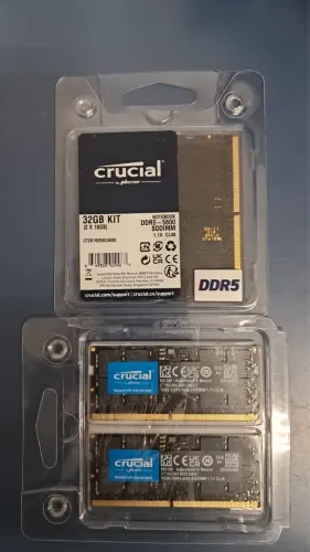 Memoria ddr5 16 gigas de notebook 5600