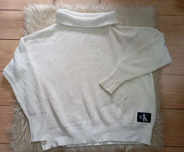 Blusa de lã Calvin Klein L G usado