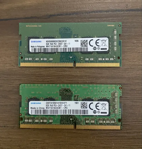 Memória Samsung 16GB DDR4 2x 8GB PC4 - 2400T -SA1 -11