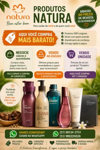 Produtos Originais Natura