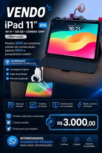 iPad A16 11? 128gb