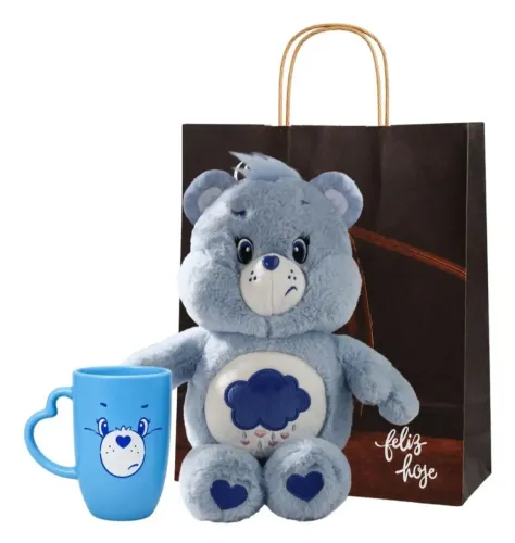 Ursinho Carinhoso ZANGADINHO + Caneca Cacau Show NOVO