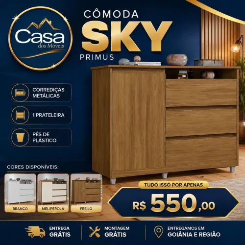 Cômoda Sky - Primus 
