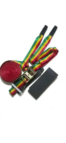 Kit Slackline 20m Resistente + Protetores de Árvore (Excelente Estado)