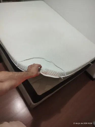 Pillow Top Ortobom Casal MHR Gel - Apenas 1 Ano de Uso