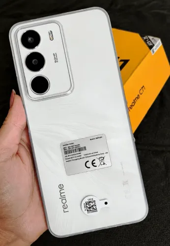 ? REALME C71 128GB ? WHITE ? NOVO!