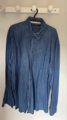 Camisa Jeans Casual 