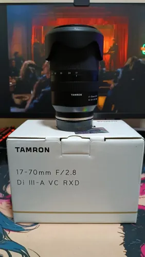 Tamron 17-70mm f/2.8 p/ Sony E-Mount Aps-c + Filtro Nd 2-32 - 2 Em 1 Polarizador e Nd