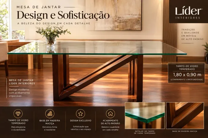 Mesa de Jantar alto padrao