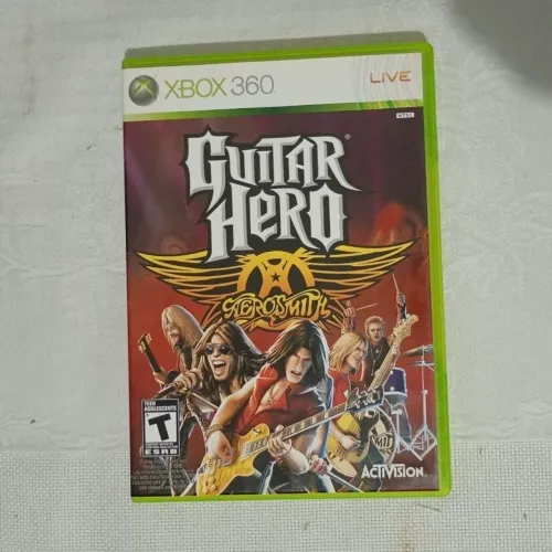 Guitar Hero Aerosmith Xbox 360 - Mídia Física Original-