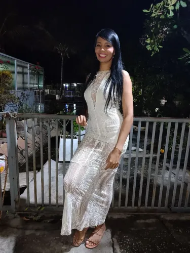 Lindo vestido sereia