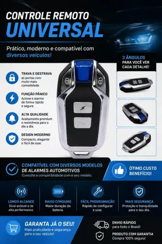 Controle remoto 2 unidades