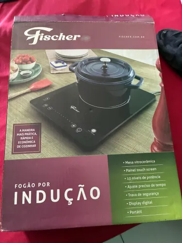 Cooktop de Indução Fischer 1 Boca - Praticamente Novo!