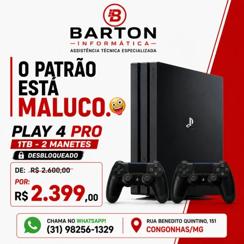 Playstation 4 pro desbloqueado