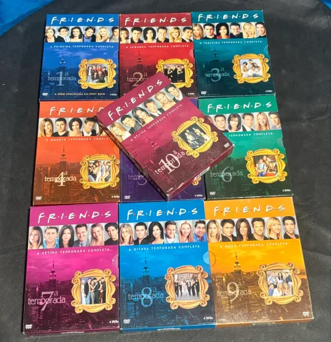 Coleção Completa Friends - 1ª à 10ª Temporada Em DVD (faltando 1 dvd)