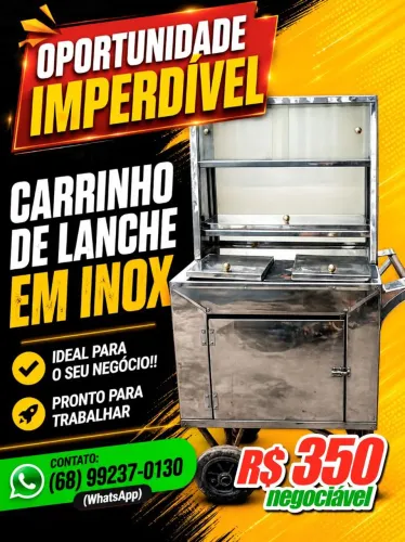 Carrinho de cachorro quente 