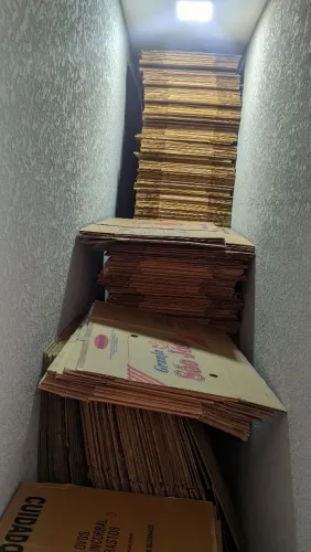 Caixa de Papelão Onda Dupla Reforçada para Mudança, Envio e Armazenamento - 64x32x34