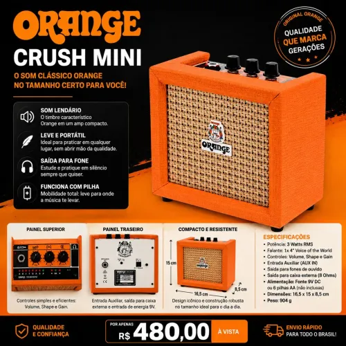 Orange Crush Mini super oferta