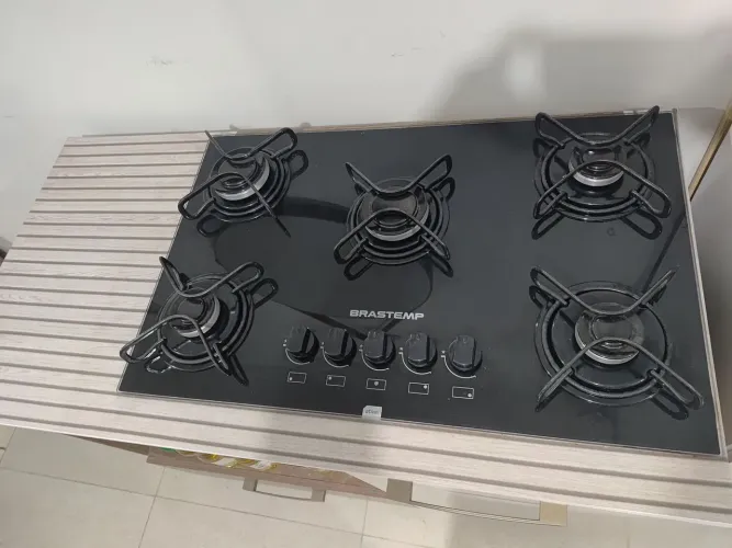 Cook top Brastemp 5 bocas 