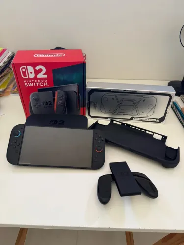 Nintendo Switch 2 + 10 meses garantia + Brindes