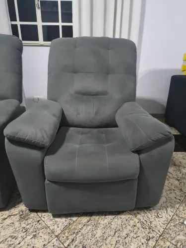 Poltrona Reclinável Cinza