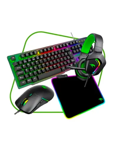 Kit Gamer Viper Pro Naja Headset, Teclado, Mouse e Mousepad