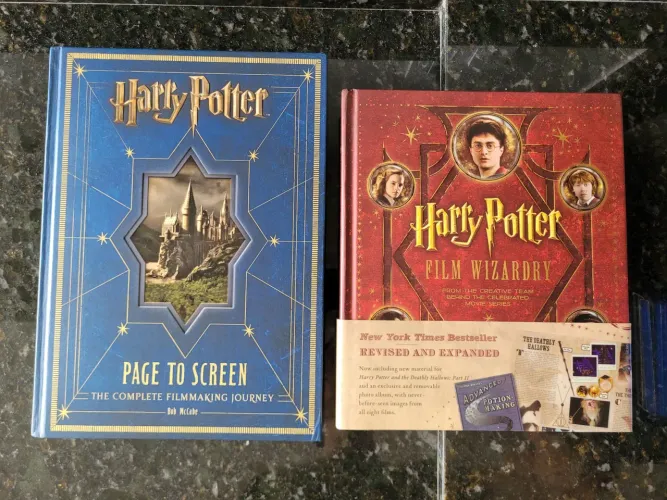 Livros Harry Potter Page to Screen e Film Wizardry - Ambos em Inglês