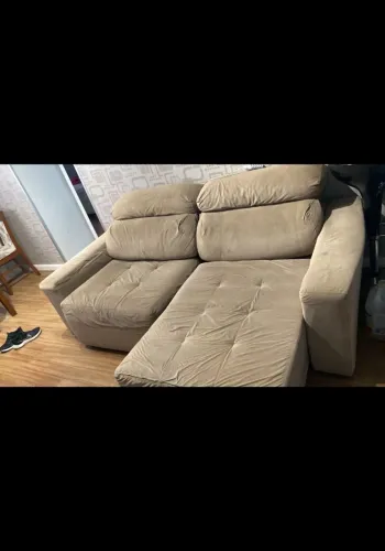 Sofá retrátil reclinável