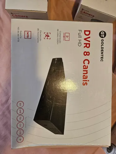 Kit Câmeras de Segurança HD + DVR 8 Canais Novo Lacrado