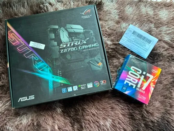 Kit Upgrade i7 7700k + Placa mãe Strix z270 Wifi
