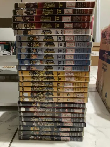 Coleção Cavaleiros do Zodíaco em DVD