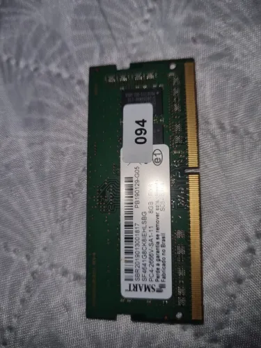 Memória RAM Notebook SMART 8GB DDR4 2666MHz