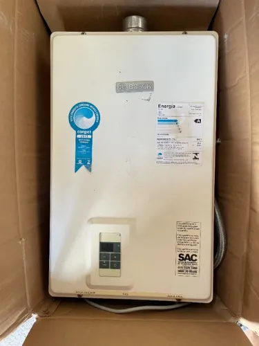 Aquecedor A Gás Bosch Gwh 500 Ctde - Gás GLP Bivolt 25 Litros