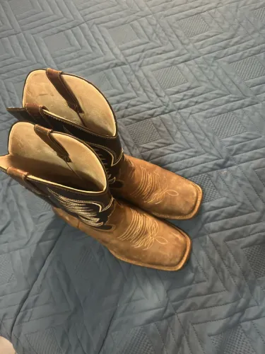 Bota texana usada 
