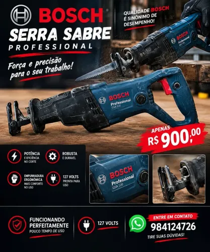 Serra Sabre Bosch