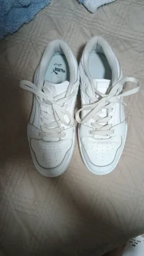 Tênis Usados Originais, Puma Splipstream Branco e Tesla Coil Deluxe Preto