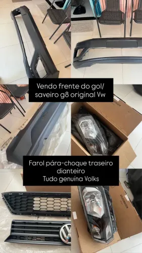 Frente do gol/saveiro/voyage 2025 peças original Vw com nota