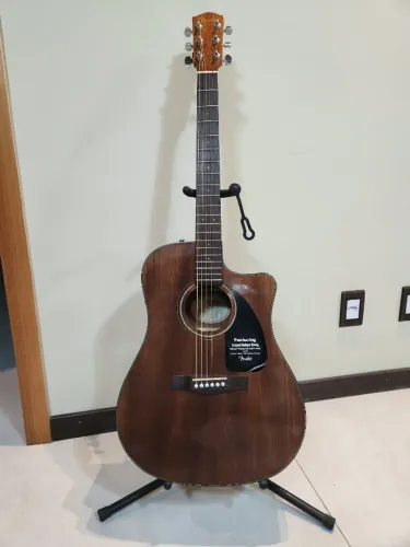 Violão FENDER CD60CE AM NAT - impecável e novinho