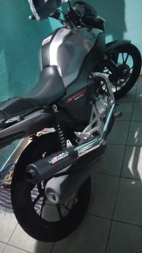 ESCAPAMENTO [USA RACING ?] 200$ reis PARA START/TITAN/FAN 160 2025 