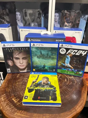 Jogos de PS5 e PS4