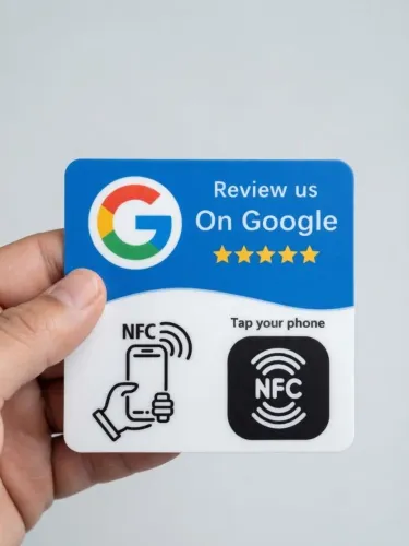 Cartão de avaliação NFC