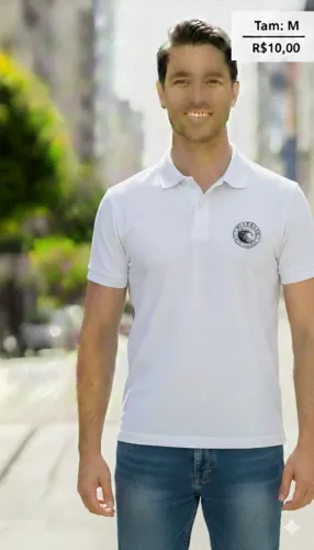 Blusas Gola Polo Masculina