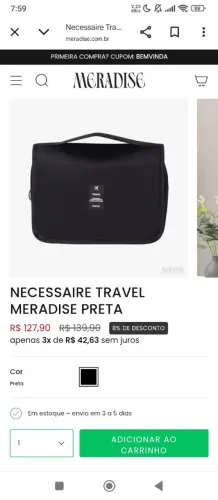 Nécessaire travel meradise