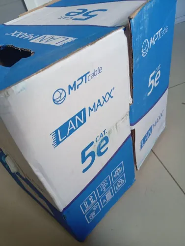 Cabo de rede CAt5 100%Cobre LanMaxx