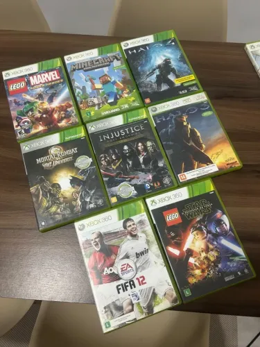 LOTE 8 JOGOS XBOX 360 ORIGINAIS