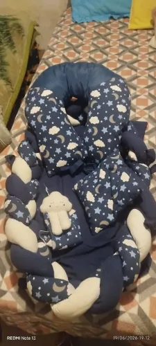 Ninho de nenê naninha e almofada amamentação 