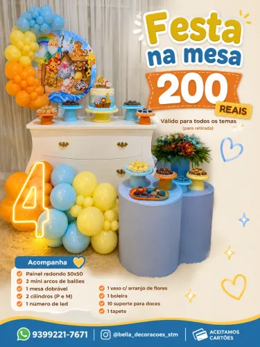 Festa na mesa 