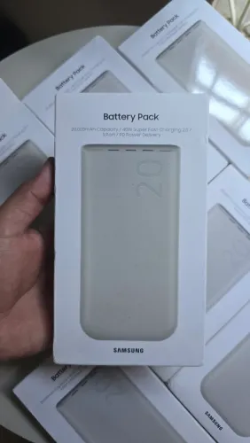 Bateria portátil power bank Samsung 45W super fast charging