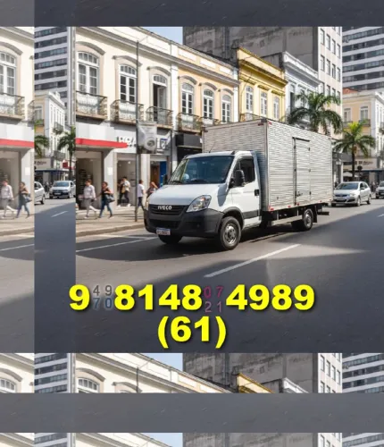 Frete para São José, Bairro Novo, Vila Nova e Centro! Agende sua mudança agora!