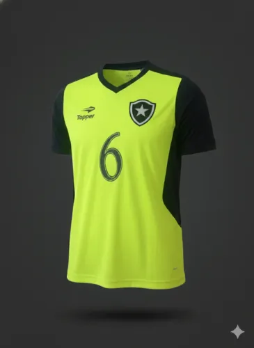 Camisa Botafogo Topper Neon -" A gente muda o mundo com a mudança da mente"